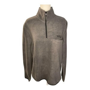 Conspiracy By WESC Women’s XL Men’s Large Unisex Half‎ Zip Fleece Pullover